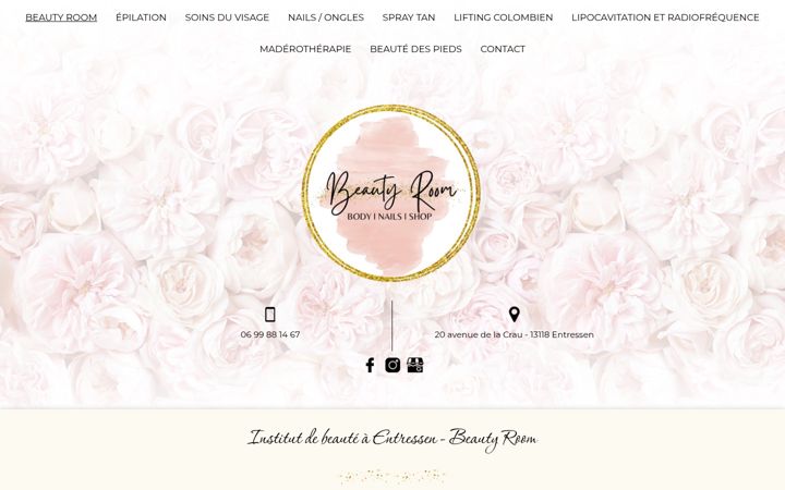 Screenshot of beauty-room.fr