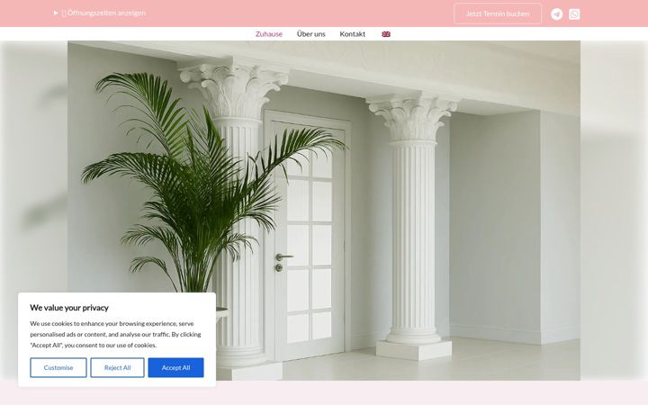 Screenshot of beauty-s-spa.de