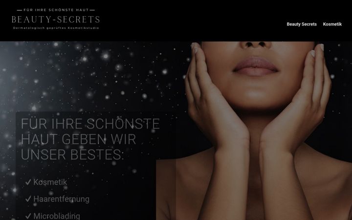 Screenshot of beauty-secrets-speyer.de