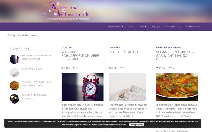 Screenshot του beauty-wellness-trends.de