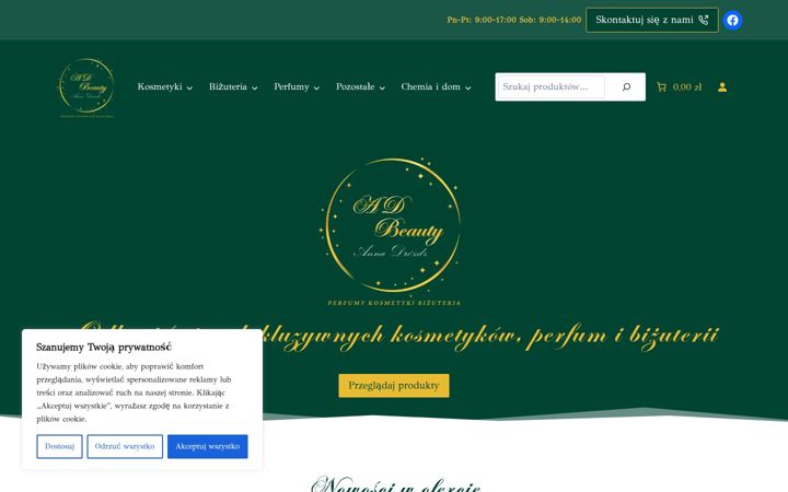 Screenshot of beautyad.pl