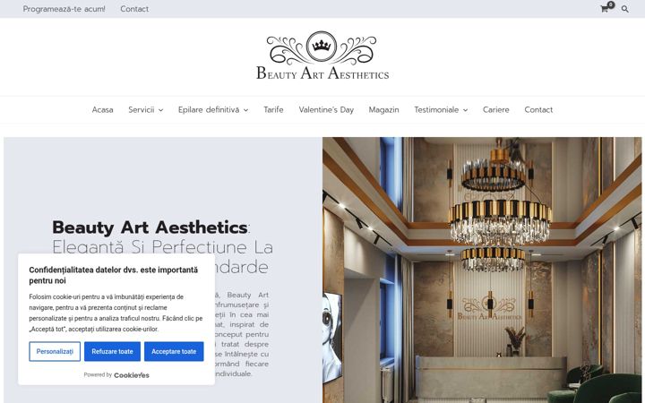 Képernyőkép: beautyartaesthetics.ro