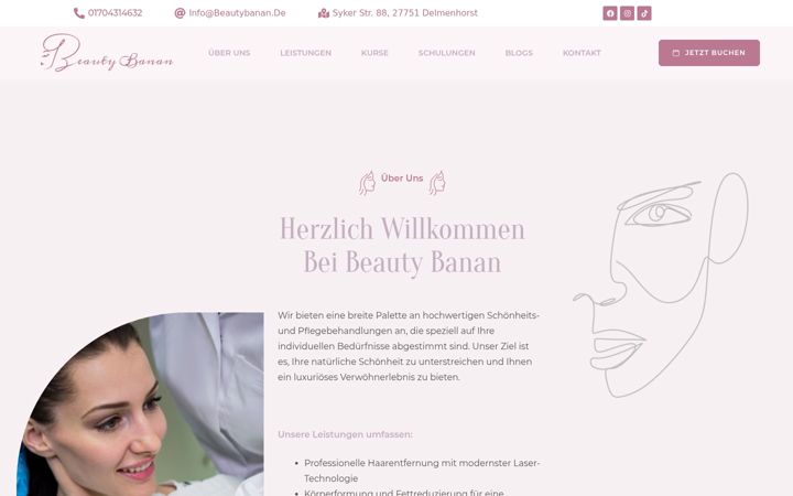 Screenshot of beautybanan.de