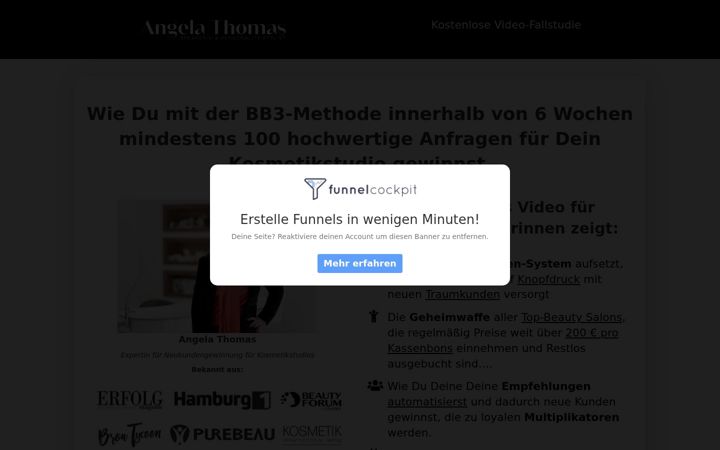 Screenshot of beautybizz.de