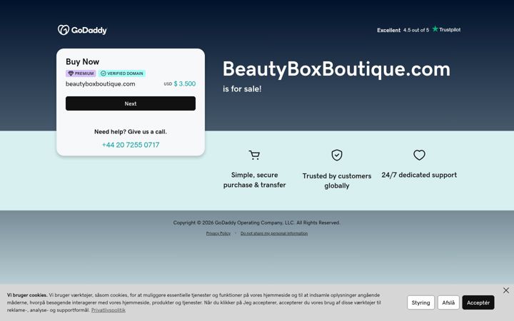 Screenshot of beautyboxboutique.com