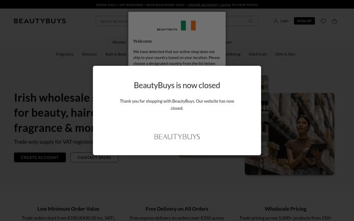 Screenshot of beautybuys.com