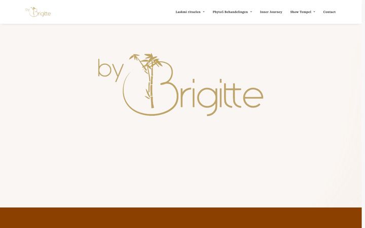 Screenshot of beautybybrigitte.nl