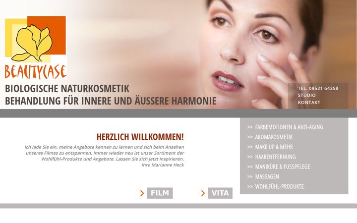 Posnetek zaslona beautycase-hassfurt.de
