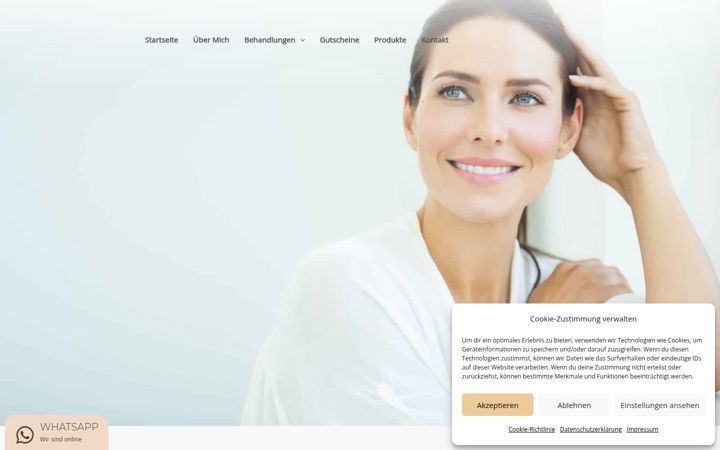 Screenshot of beautycenter-krause.de