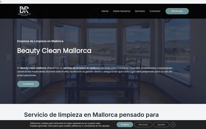 Screenshot of beautycleanmallorca.com