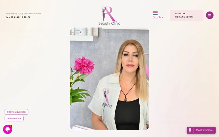 Zrzut ekranu beautyclinicrasa.nl