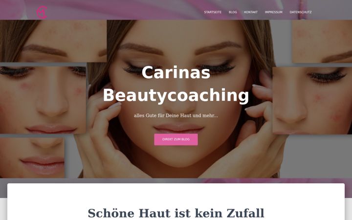Screenshot of beautycoaching-hautgesundheit.de