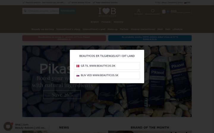 Screenshot of beautycos.sk