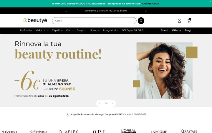 Screenshot of beautye.it