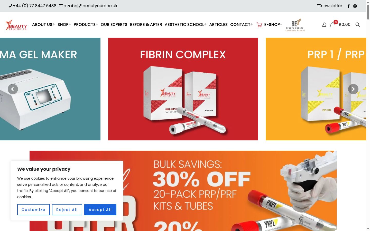 Screenshot tal-banner tal-kunsens muri qabel kwalunkwe interazzjoni