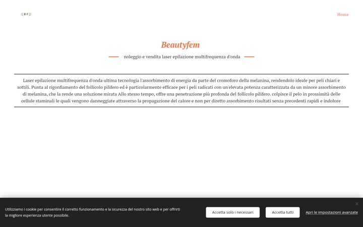 Screenshot of beautyfem.it