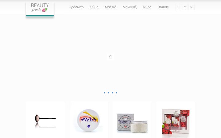Screenshot of beautyfresh.gr