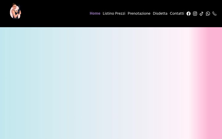 Screenshot of beautyhairpalermo.it