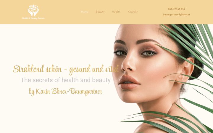 Screenshot of beautyhealth.at