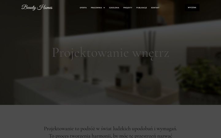 Screenshot of beautyhomes.pl