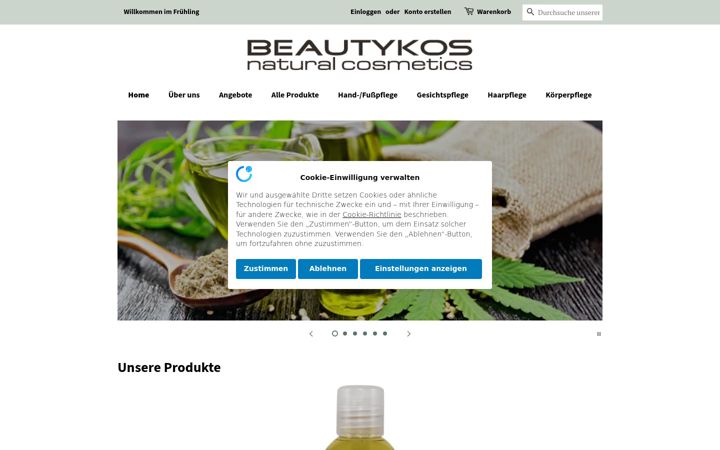 Screenshot του beautykos.de