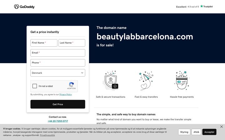 Screenshot of beautylabbarcelona.com