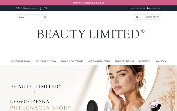 Screenshot of beautylimited.pl