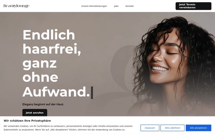 Screenshot of beautylounge-emi.de