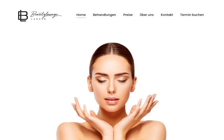 Screenshot of beautylounge-langen.de
