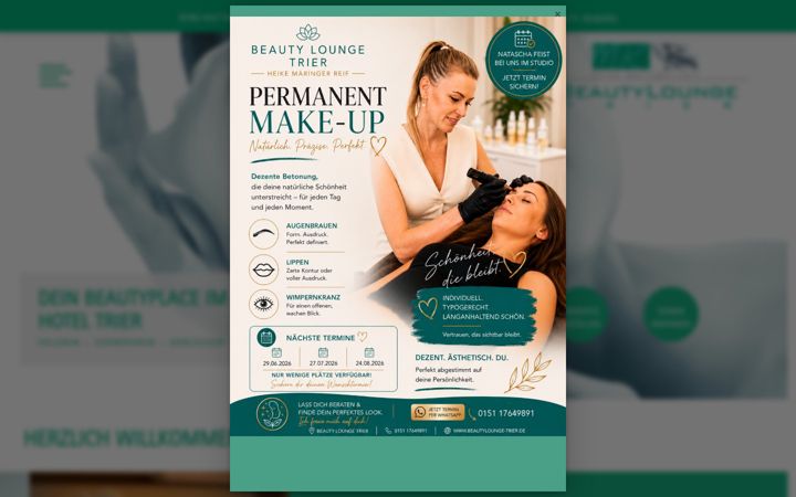 Screenshot του beautylounge-trier.de