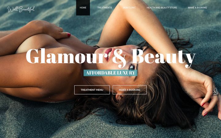 Screenshot of beautylounge.co.uk