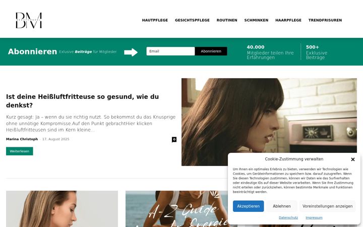 Screenshot of beautymadel.de