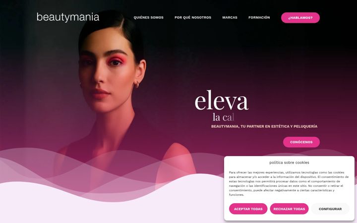 Screenshot of beautymania.es