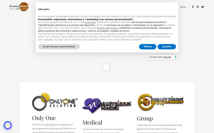 Screenshot of beautyplanet.net
