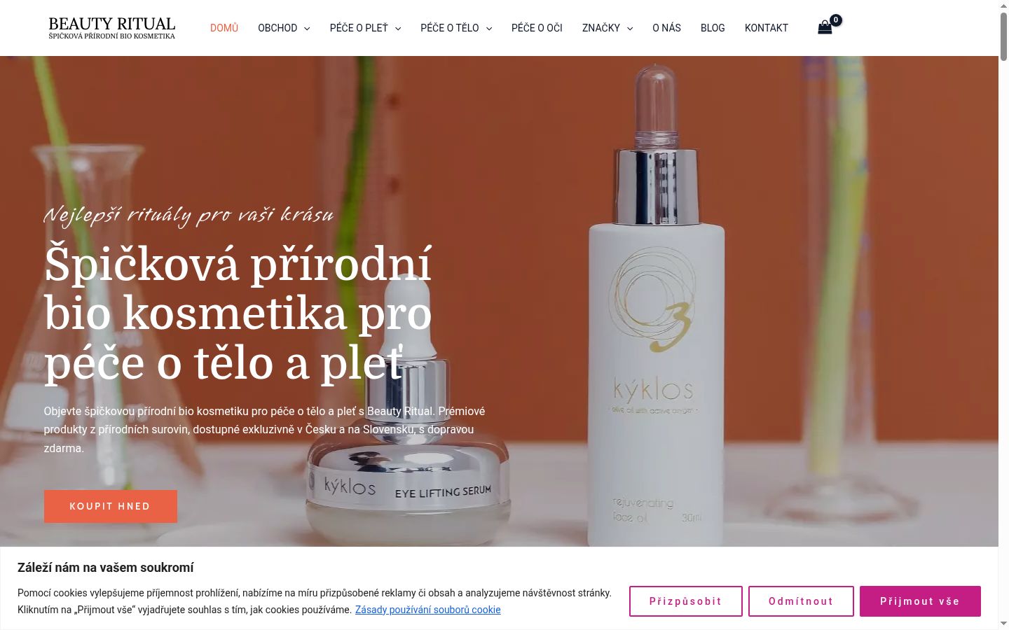 Screenshot tal-banner tal-kunsens muri qabel kwalunkwe interazzjoni