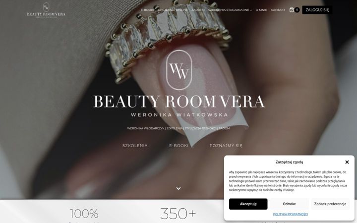 Screenshot of beautyroomvera.pl