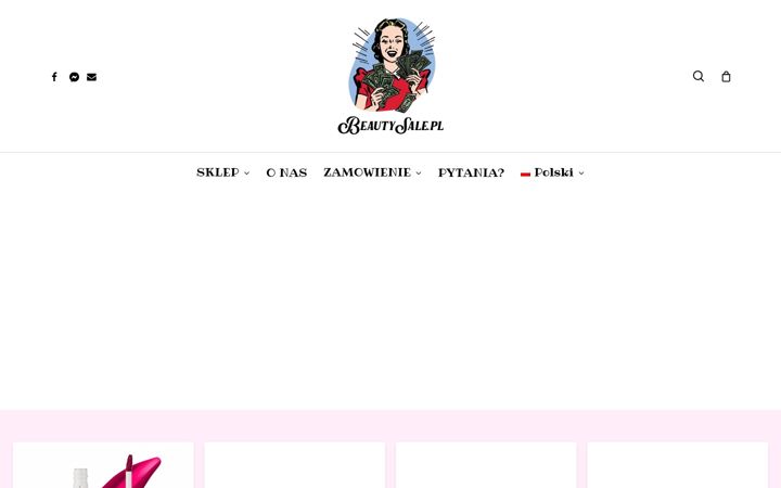 Screenshot of beautysale.pl