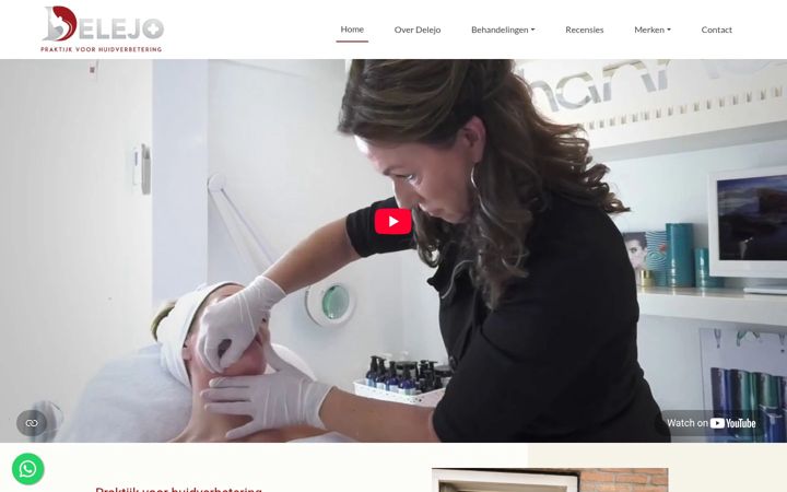 Zrzut ekranu beautysalondelejo.nl