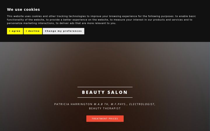 Screenshot of beautysalonireland.com