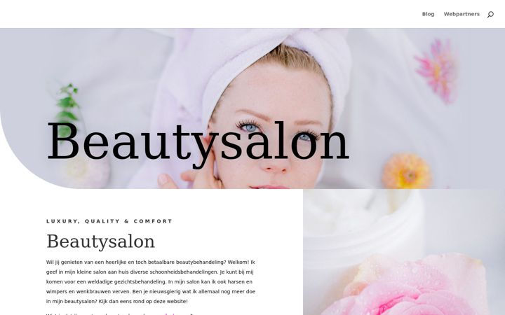 Ekrano kopija beautysalonwijchen.nl