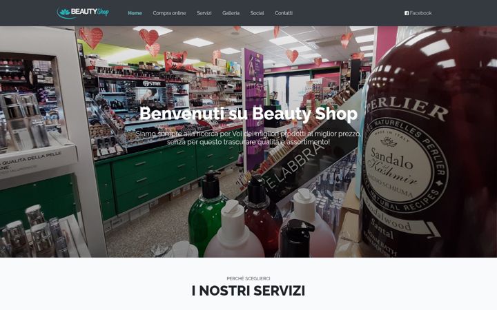Skjámynd af beautyshopitaly.it