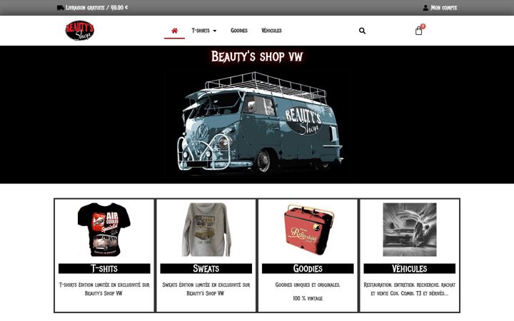 Screenshot of beautysshop-vw.fr