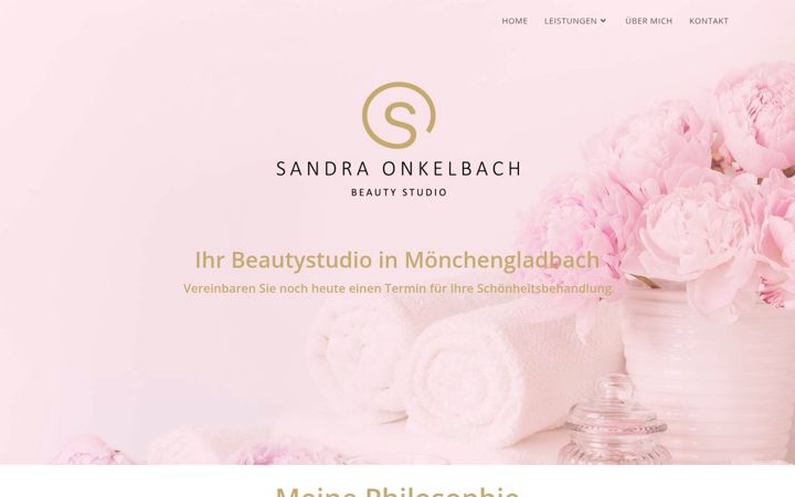 Screenshot of beautystudio-onkelbach.de