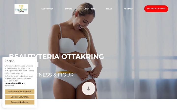 Screenshot of beautyteria.at