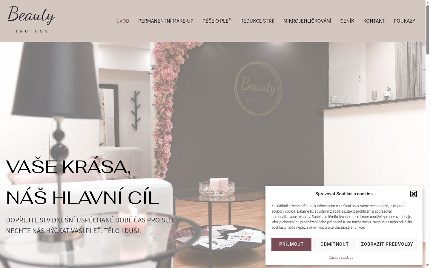 Screenshot tal-banner tal-kunsens muri qabel kwalunkwe interazzjoni