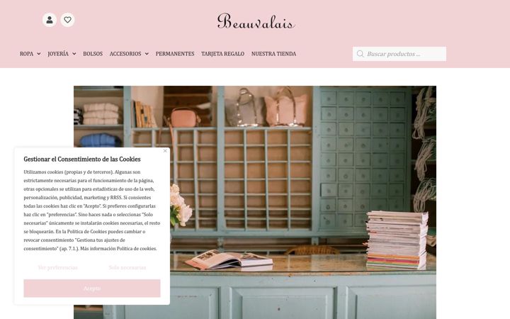 Screenshot of beauvalais.com