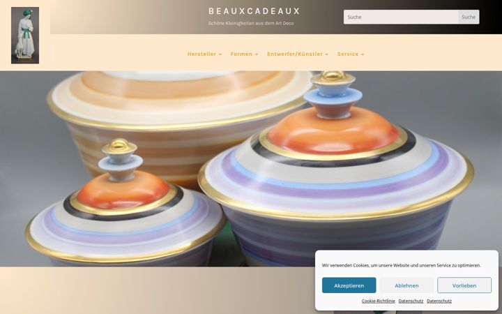 Captura de ecrã de beauxcadeaux.de