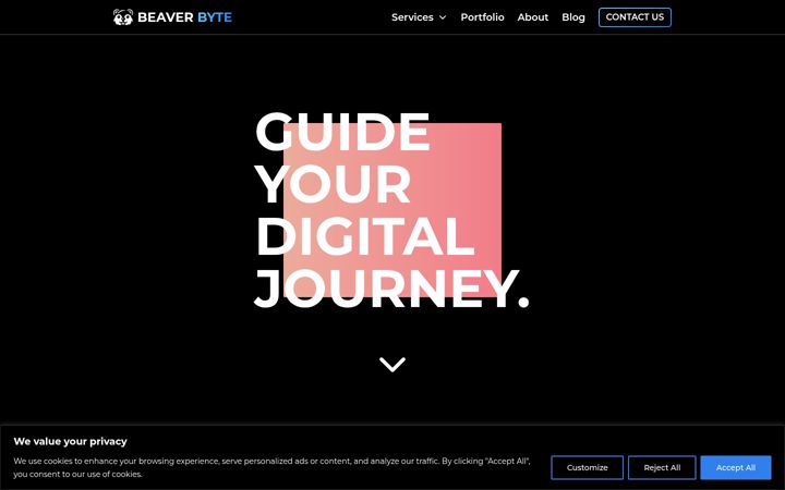 Screenshot of beaverbyte.ca