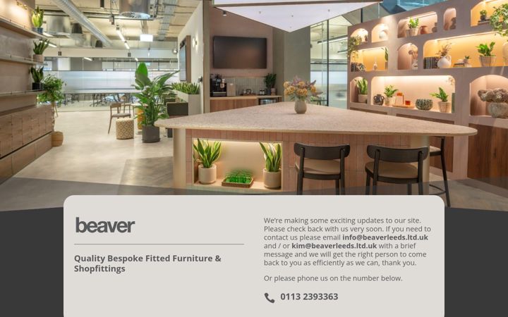 Screenshot of beaverleeds.ltd.uk