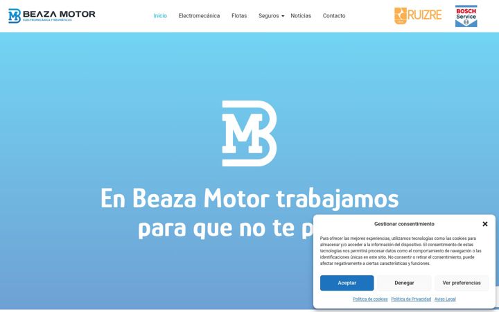 Zrzut ekranu beazamotor.es